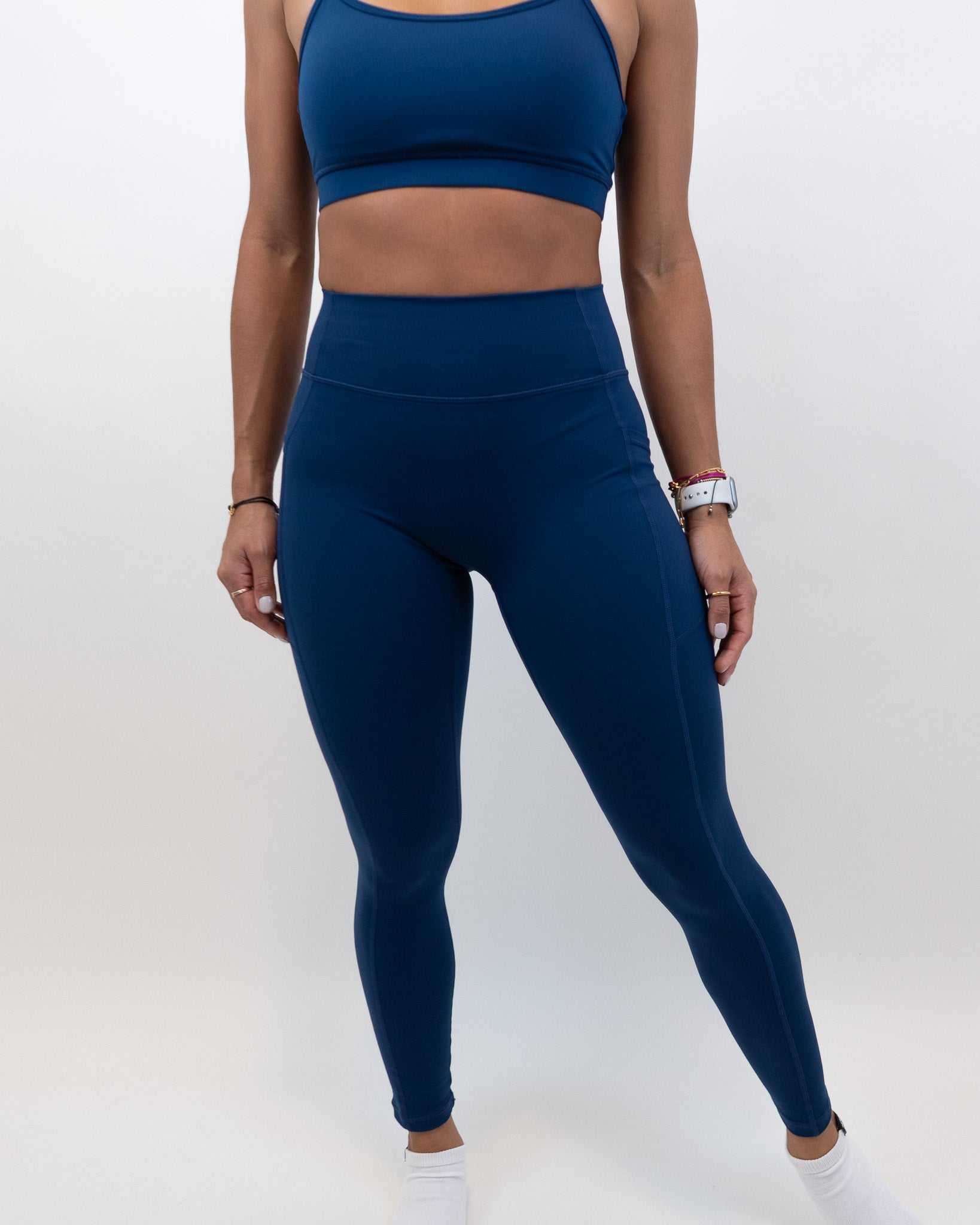 Functional Evolve Pocket Legging- Navy