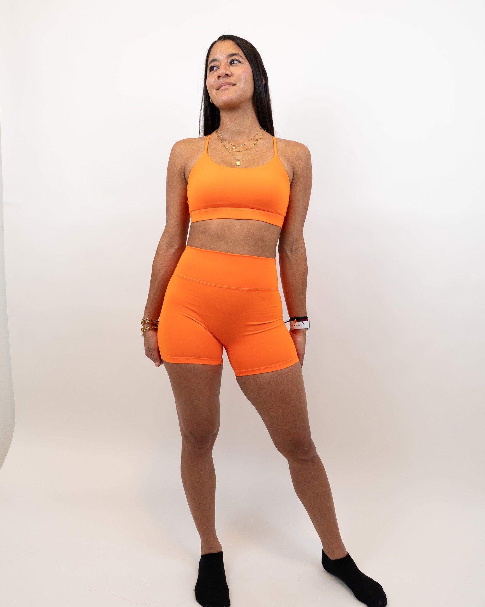 Functional Evolve 4.5" Short- Sunset Orange
