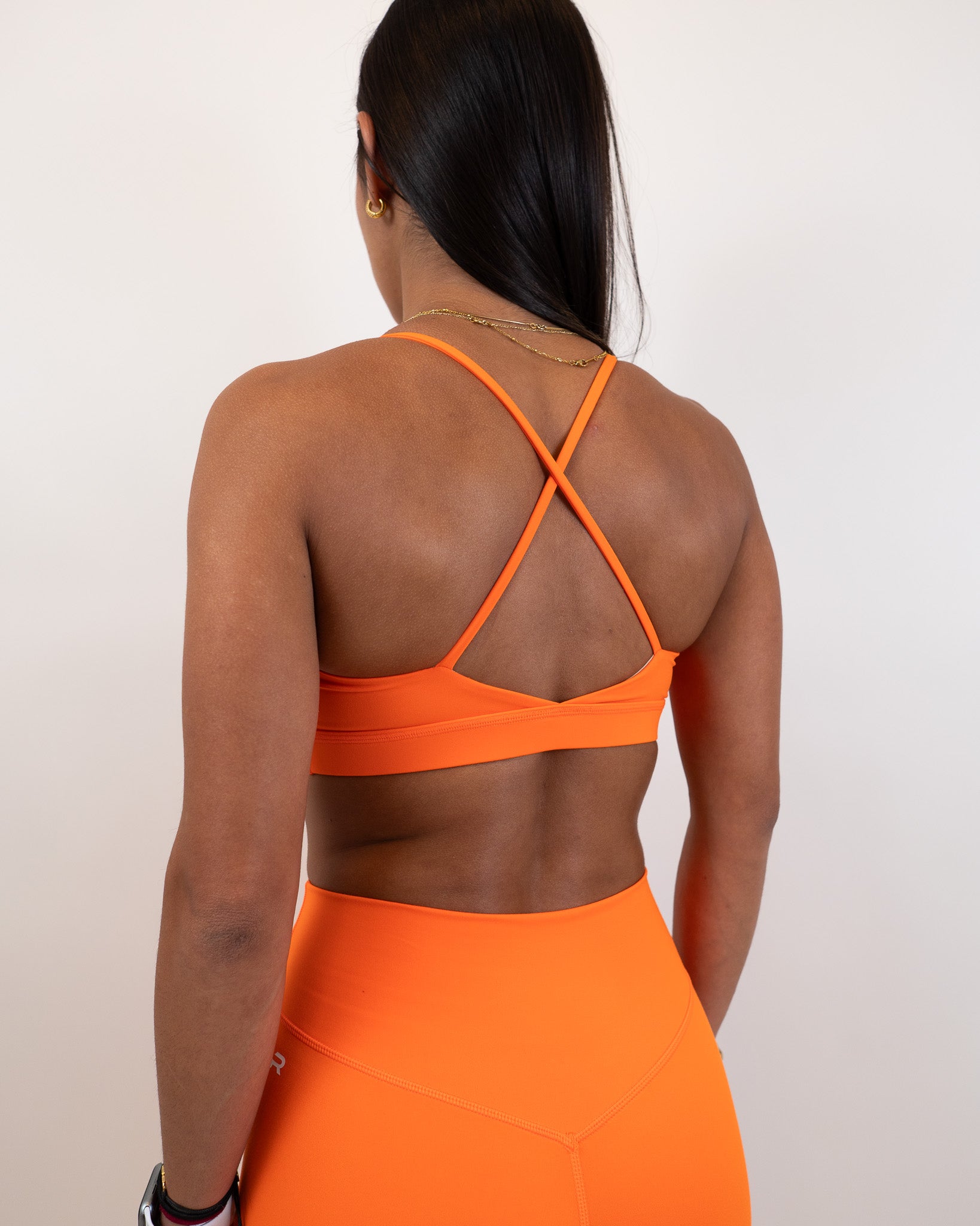 Functional Edge Bra- Sunset Orange