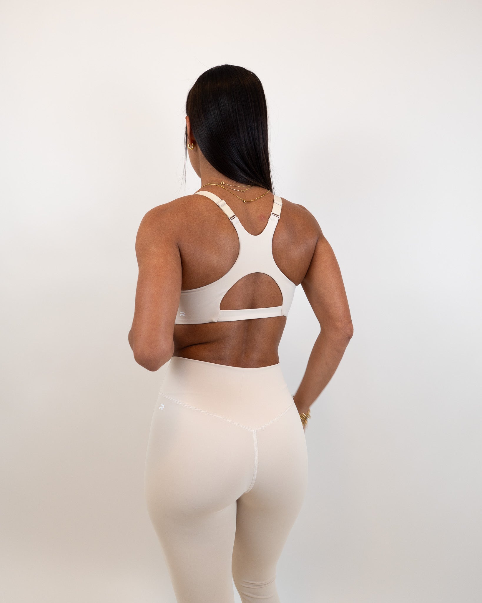 Define Strive Bra- Bone White