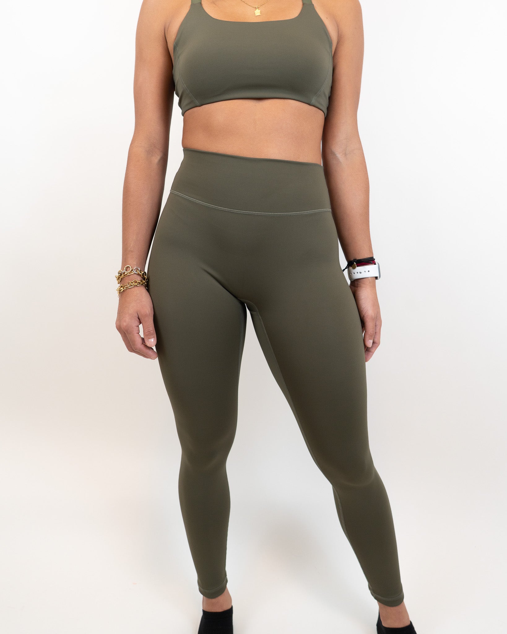 Define Evolve Legging - Deep Olive -  - Resilient Active