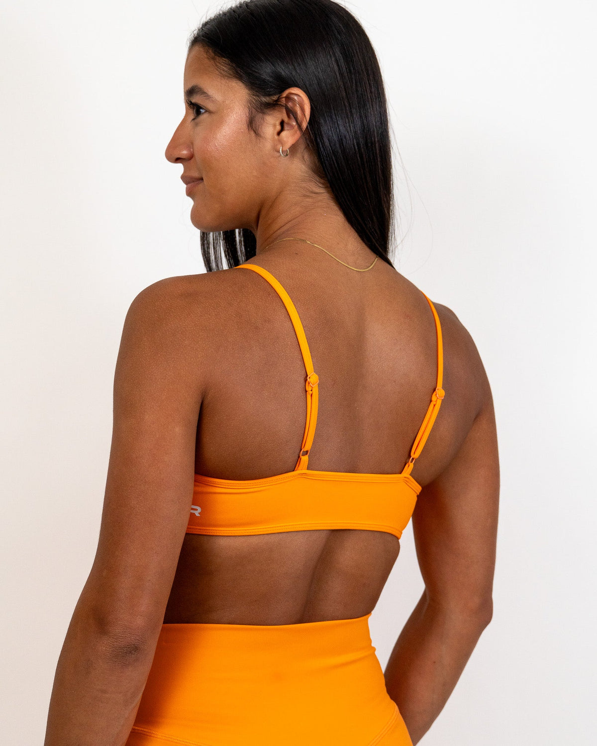 Endure Fit Sport Bra- Bright Orange - - Resilient Active