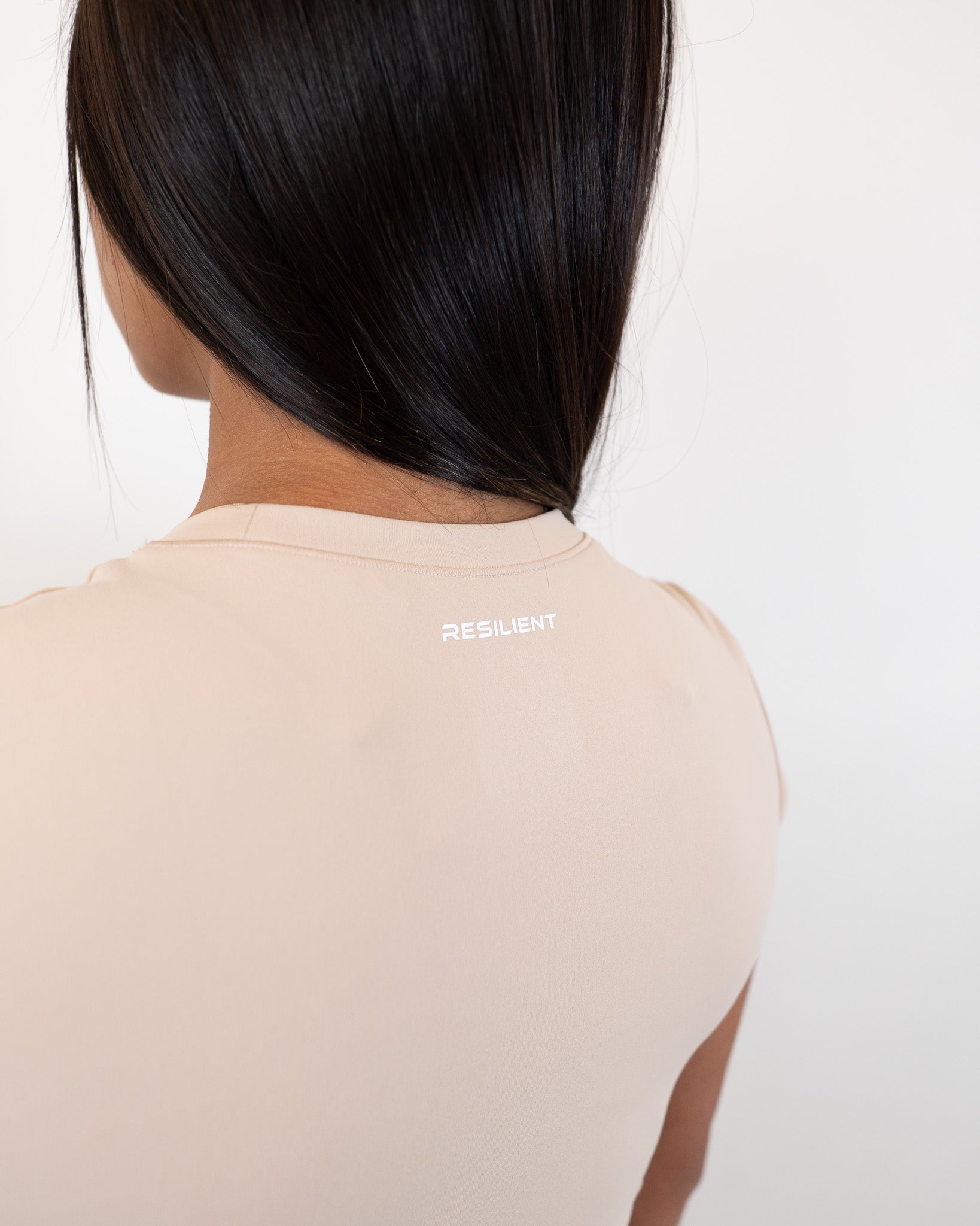 Evolve Fitted Tee - Cloudstone -  - Resilient Active