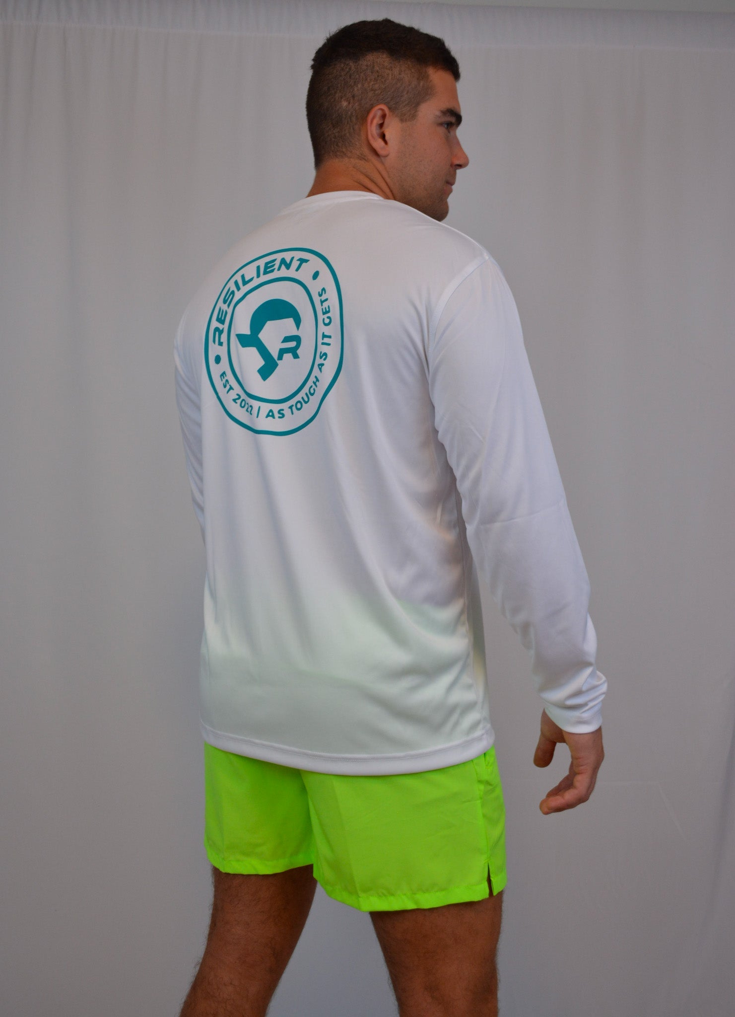 Fresh Long Sleeve Shirt -White - Resilient Active