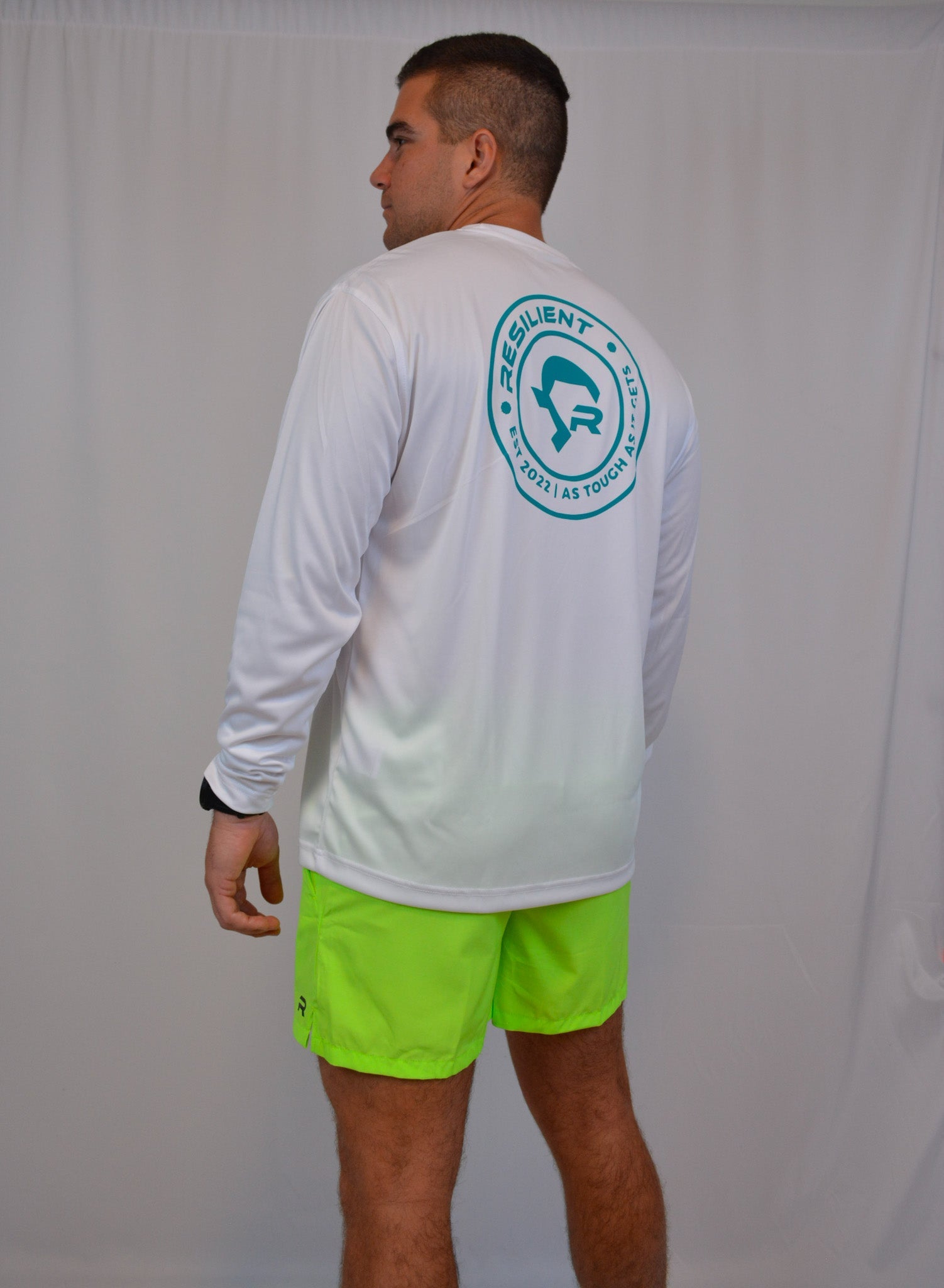 Fresh Long Sleeve Shirt -White - Resilient Active