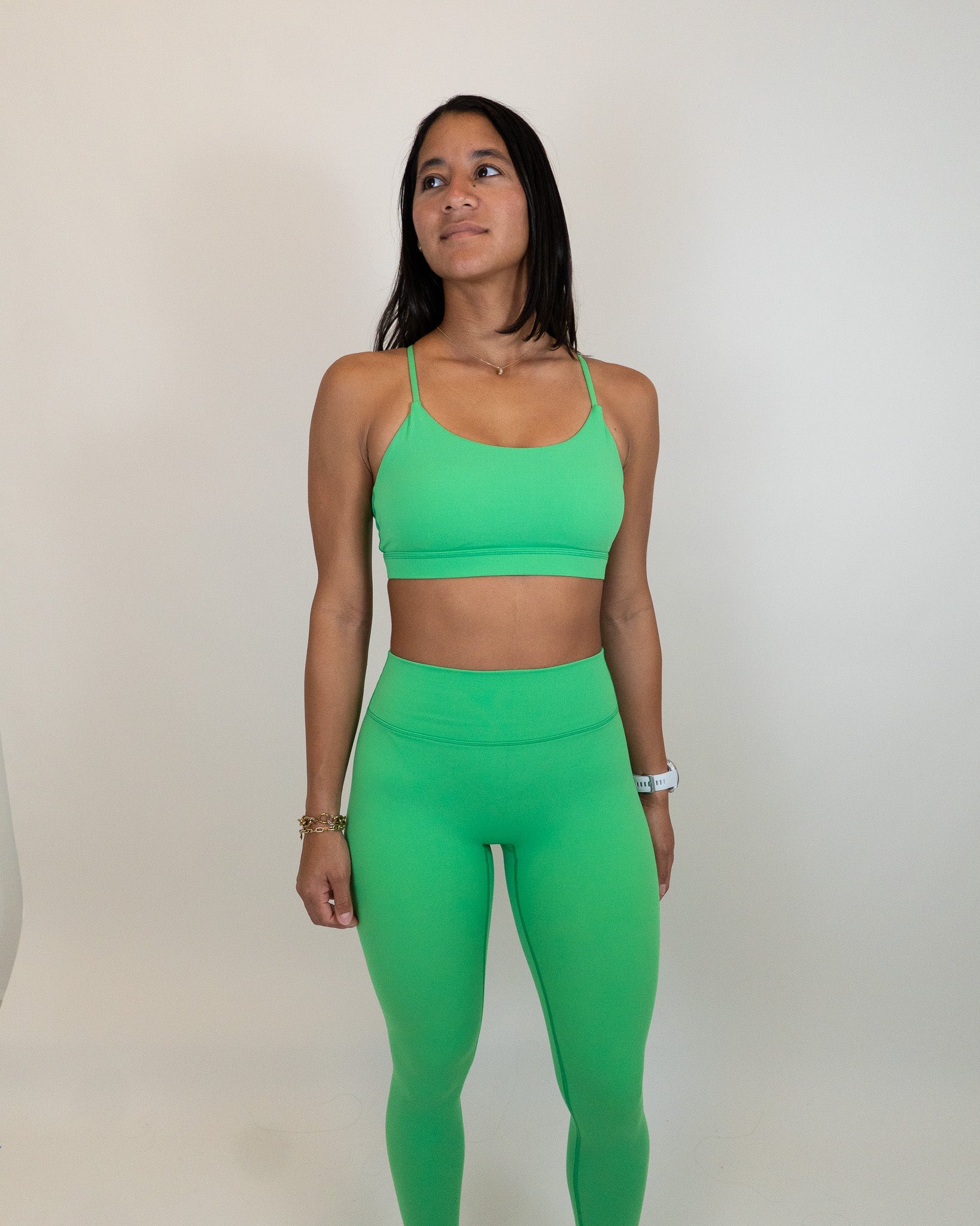 Functional Edge Bra - Electric Green - - Resilient Active