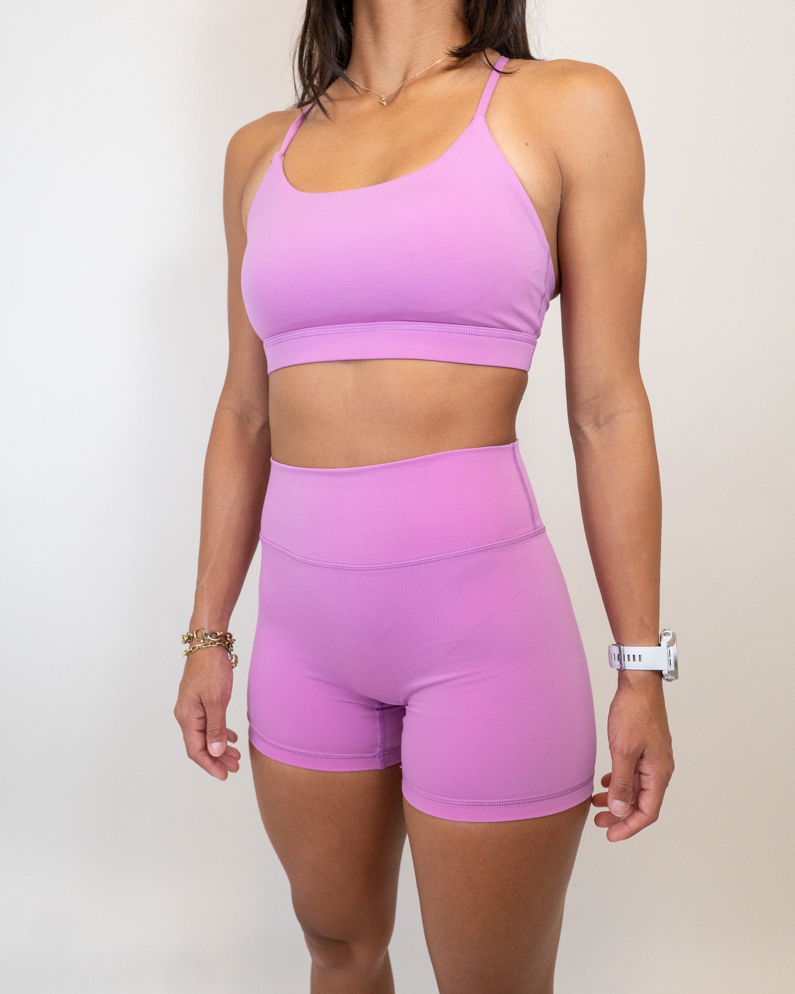 Functional Evolve 4.5" Short - Lilac - - Resilient Active