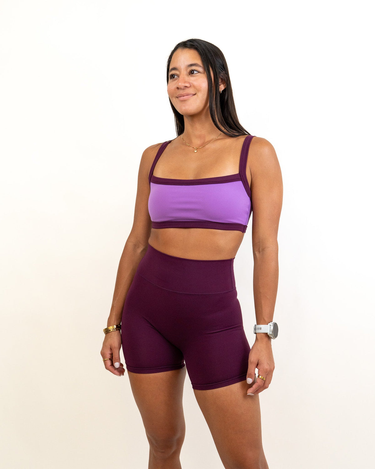 Functional Evolve 4.5" Short- Mulberry - - Resilient Active