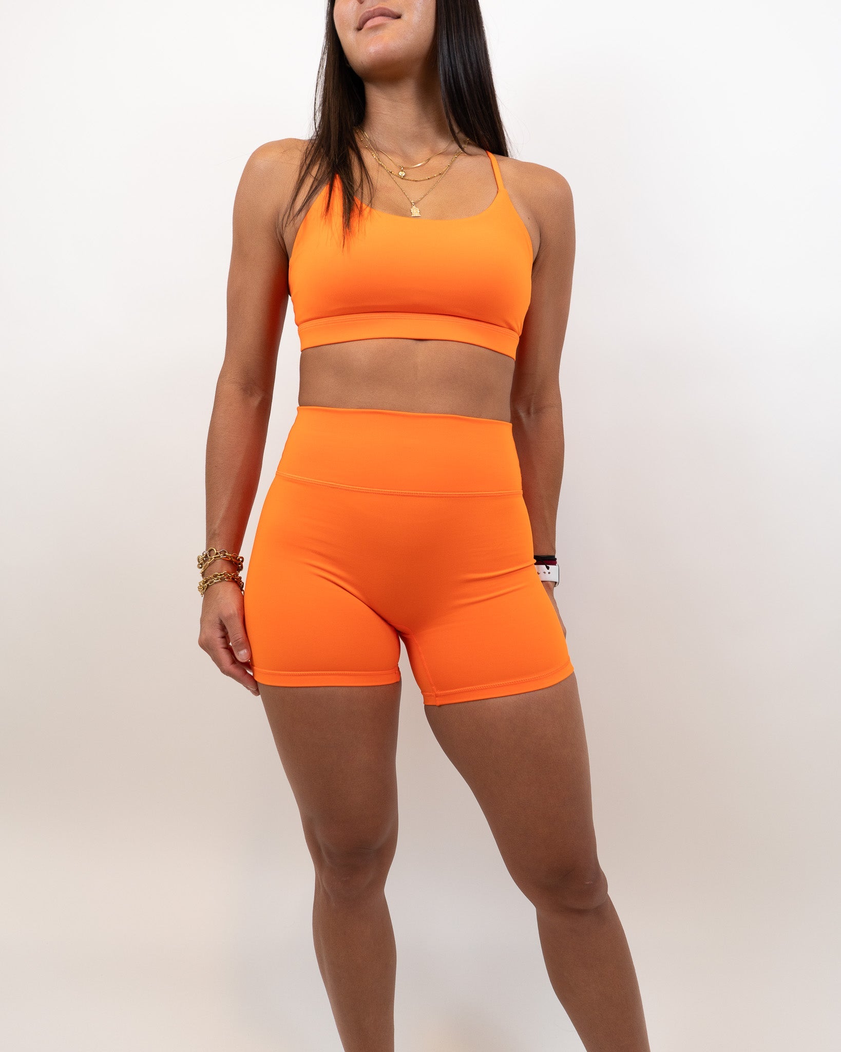 Functional Evolve 4.5" Short - Sunset Orange -  - Resilient Active