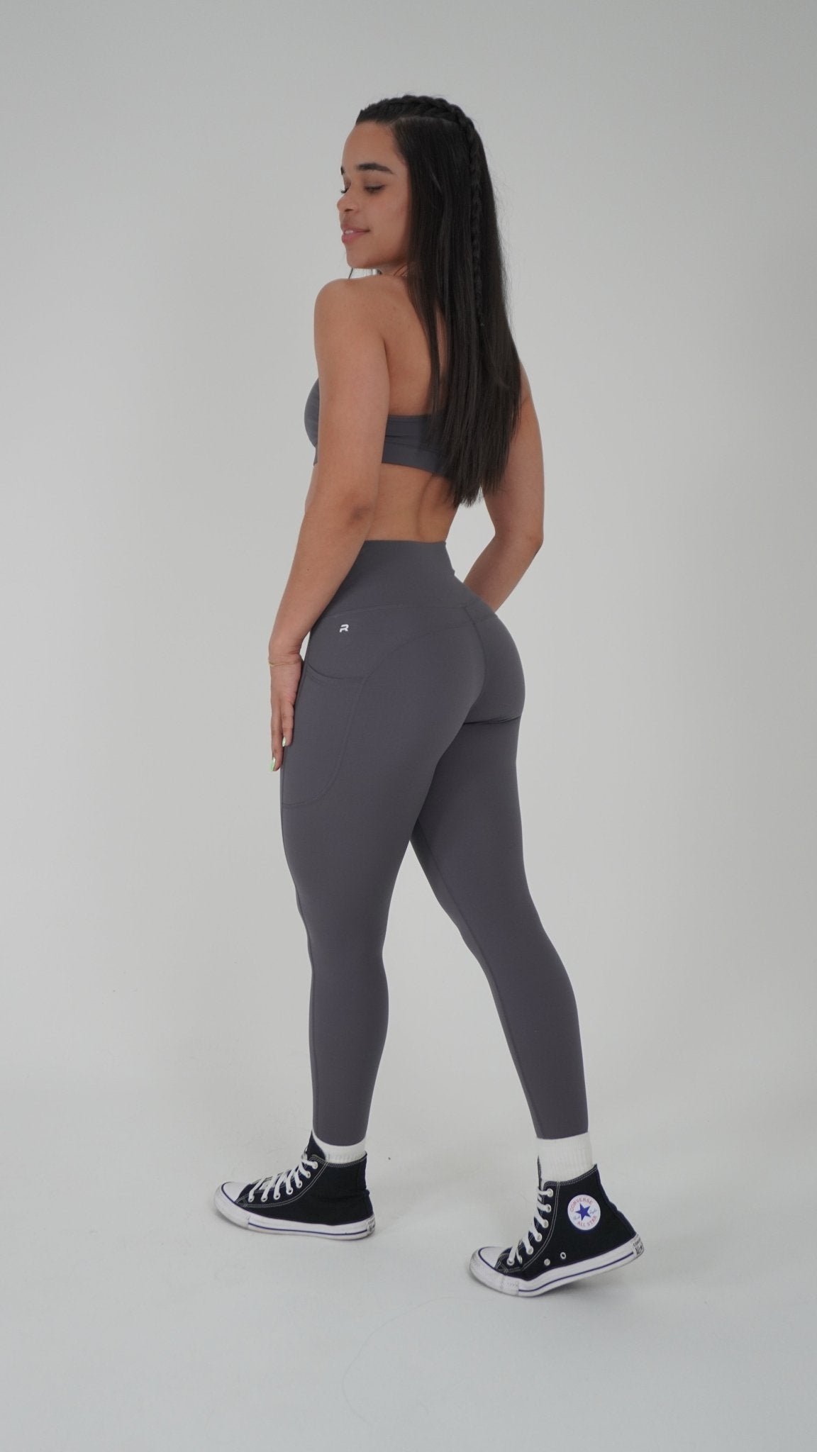 Functional Pocket Legging - Gray - Resilient Active
