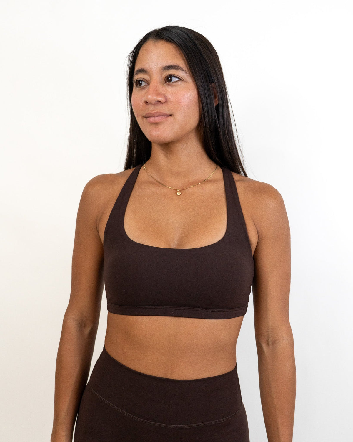 Functional Pulse Bra-Deep Brown - - Resilient Active