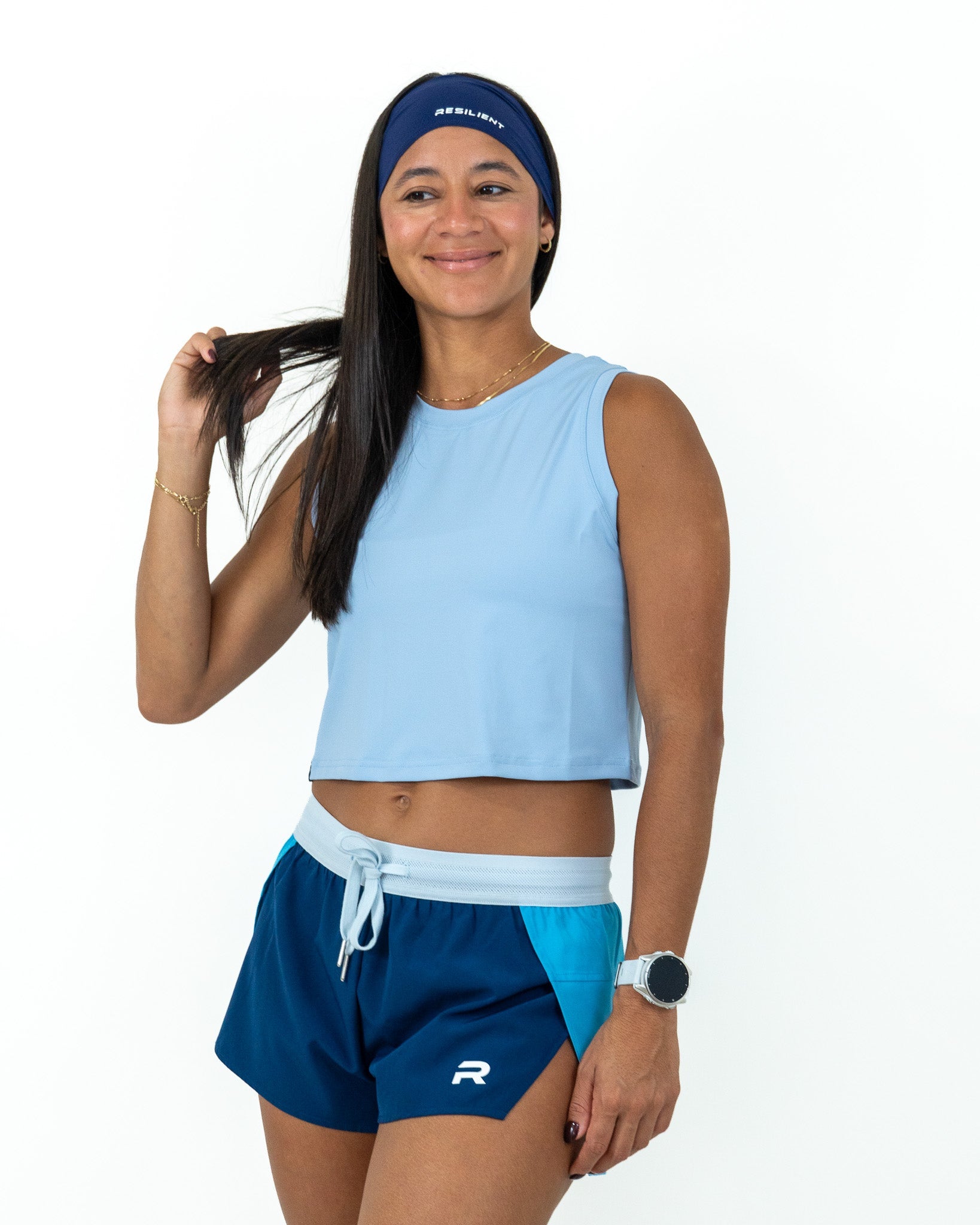 Perform Tank Top- Frost Blue - - Resilient Active
