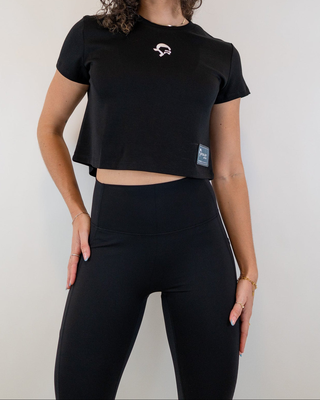 Radiance Crop Top - Black - Resilient Active