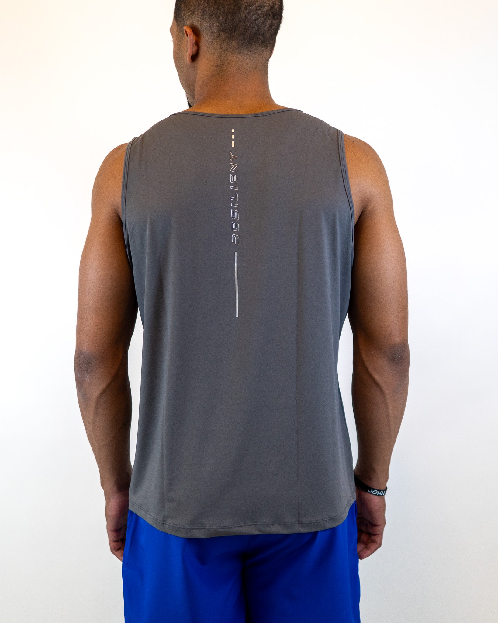 Resilient Muscle Tank - Gray - Resilient Active