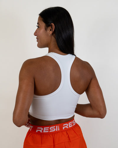 Functional Form Tank Top- White