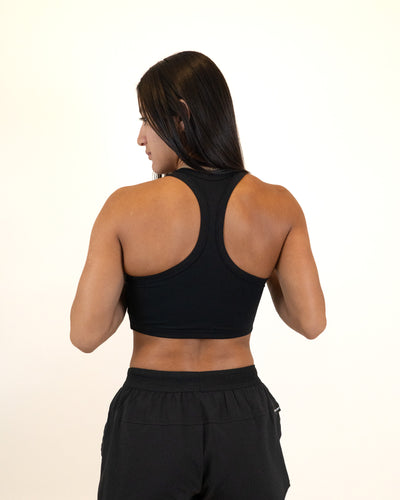 Functional Form Tank Top- Black
