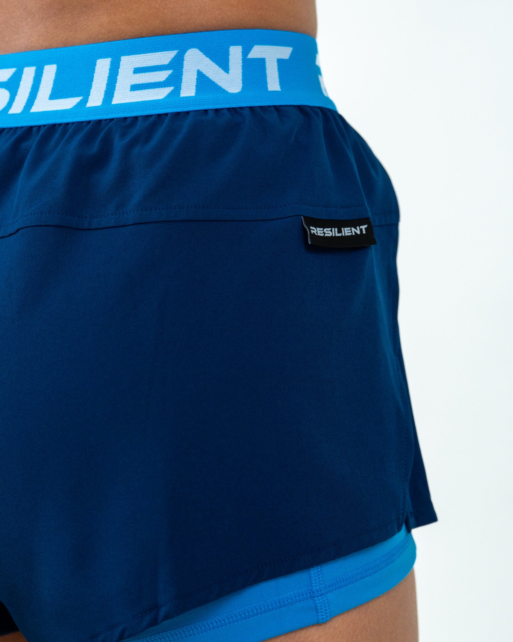 Iconic Velo Short- Navy/ Pacific
