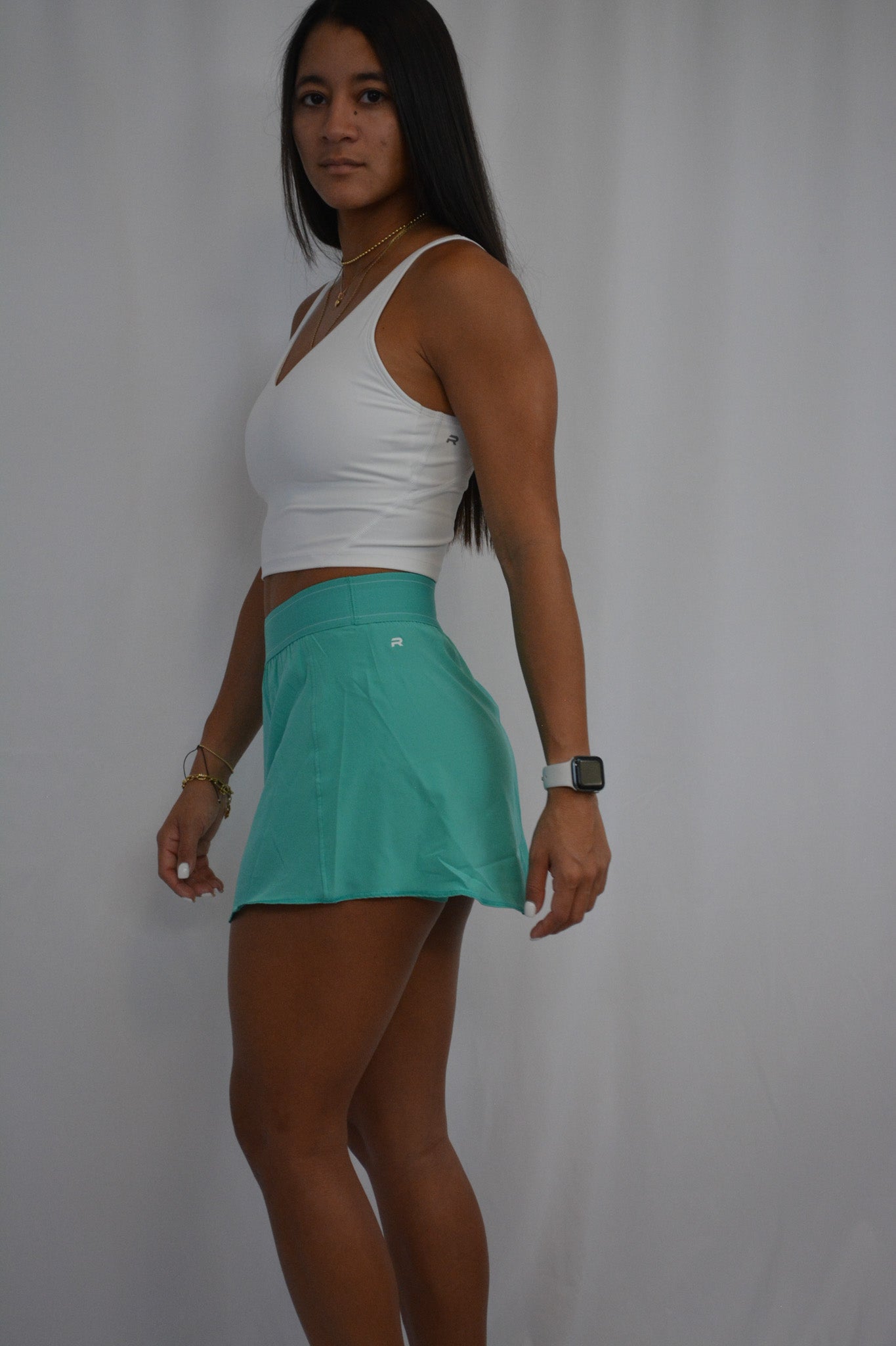 Ace Skirt with Inner Lycra - Aqua - Resilient Active