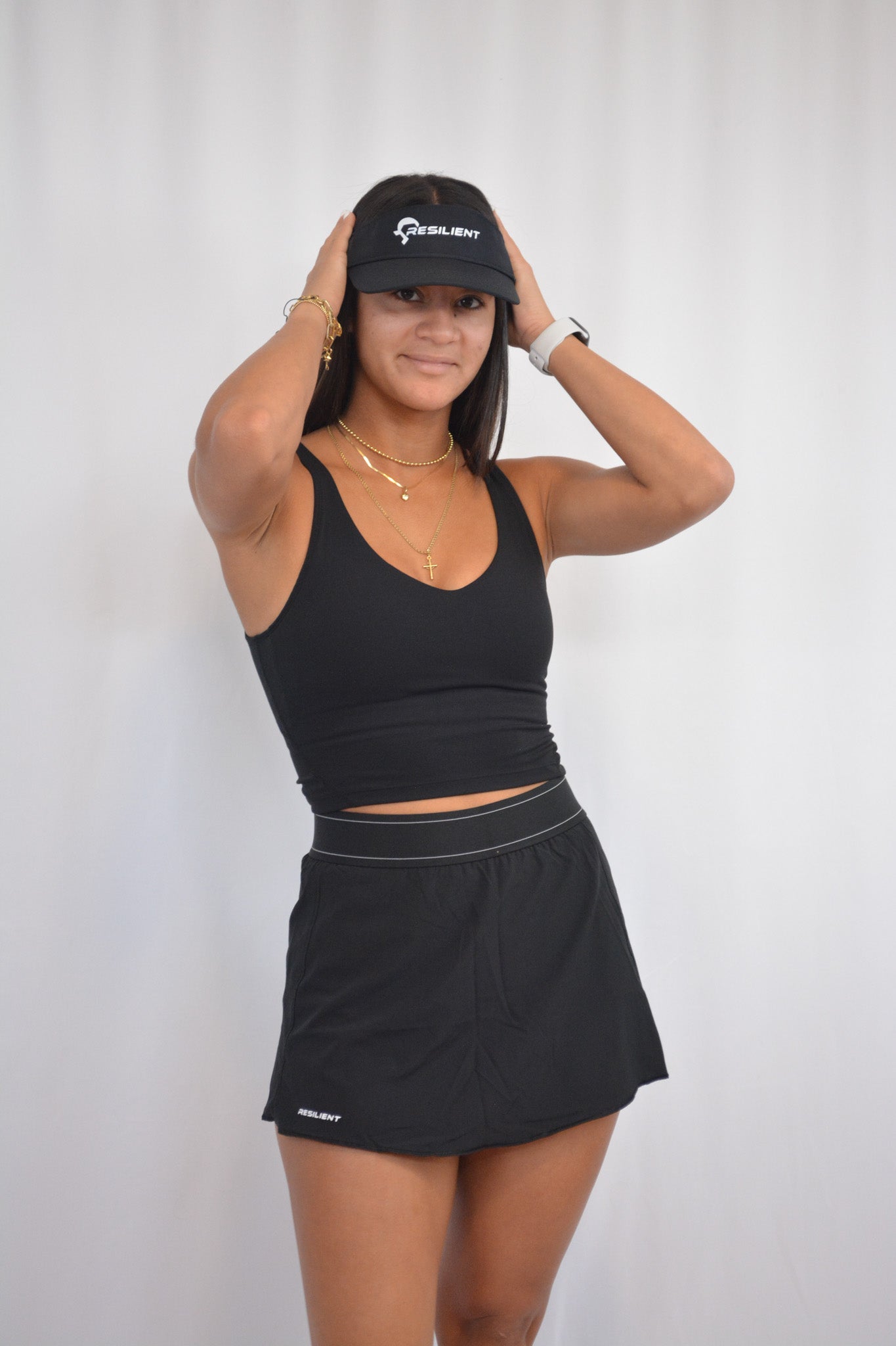 Ace Skirt with Inner Lycra - black - Resilient Active