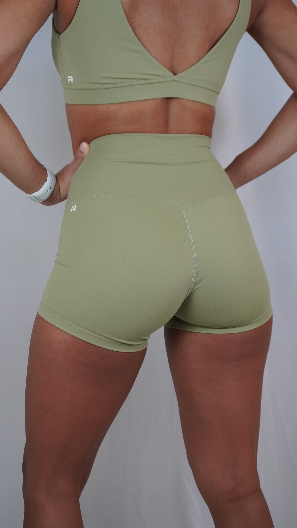 Adapt Booty Short - Matcha - Resilient Active