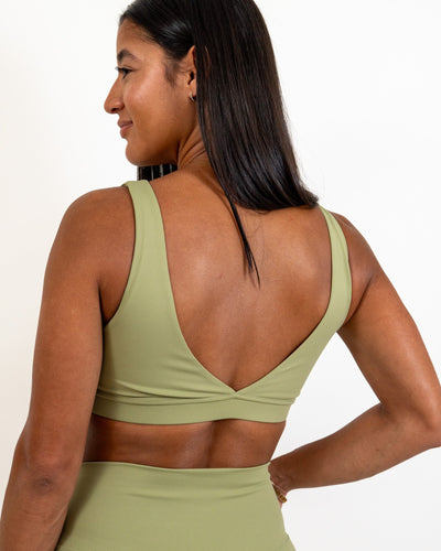 Adapt Sports Bra- Matcha -  - Resilient Active