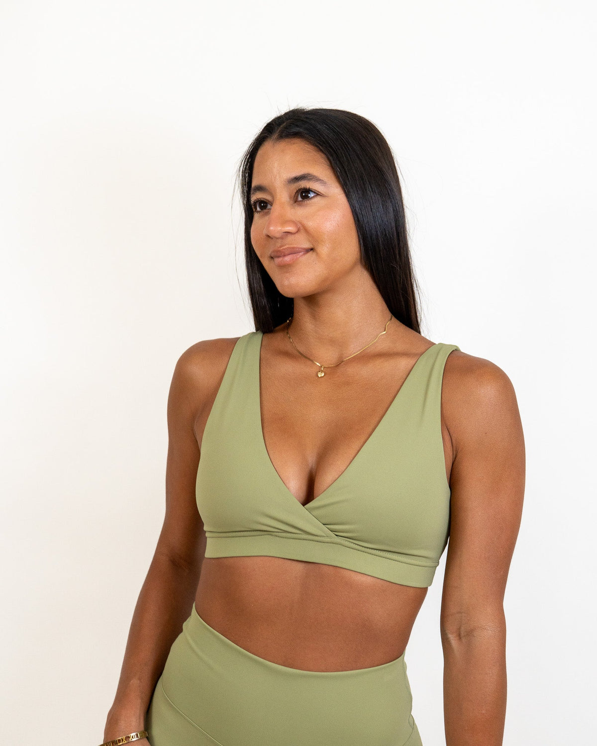Adapt Sports Bra- Matcha -  - Resilient Active