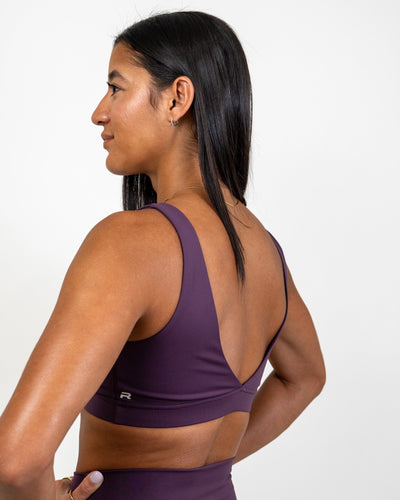 Adapt Sports Bra- Plum -  - Resilient Active
