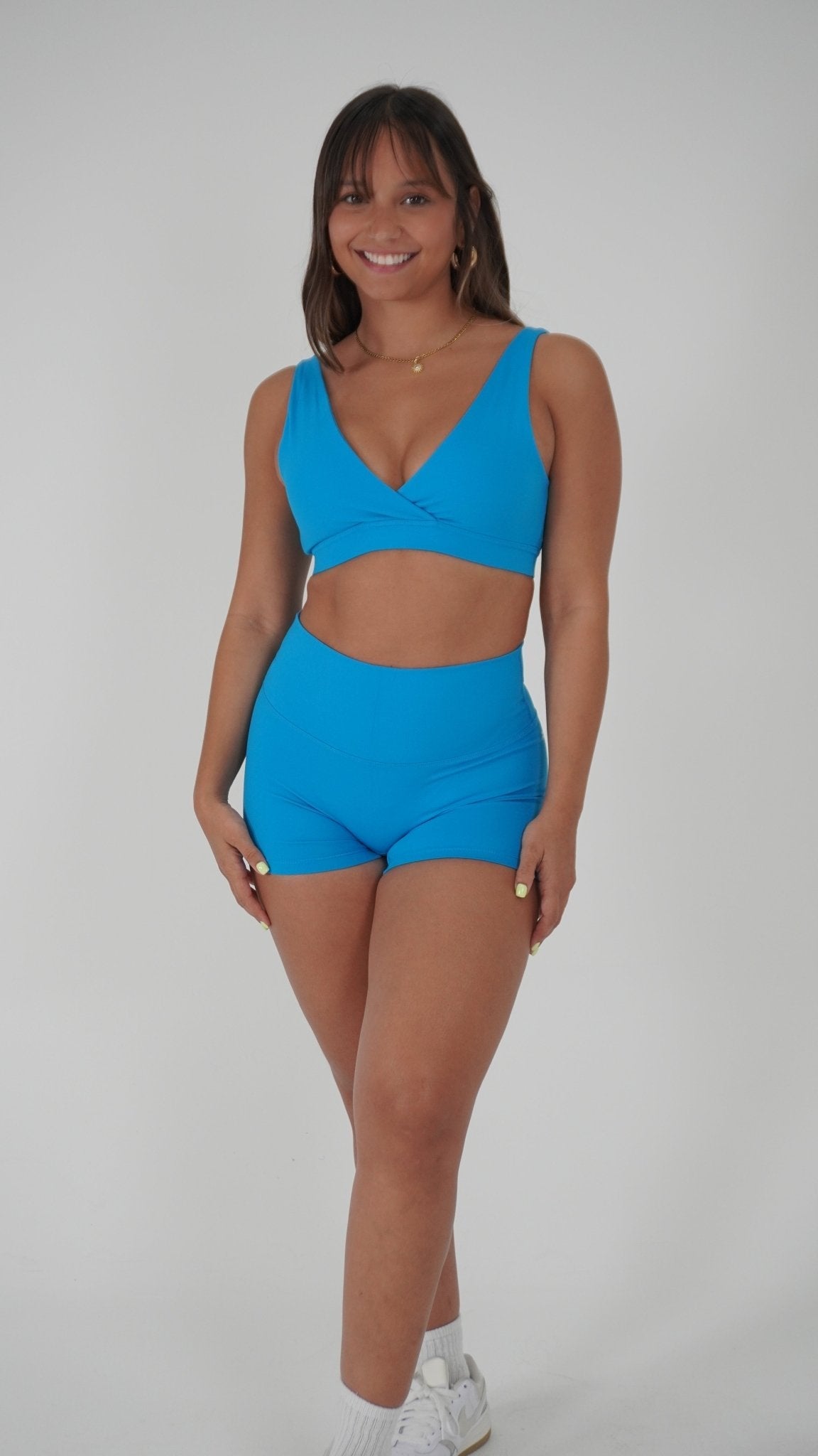 Adapt Sports Bra - Sky Blue - Resilient Active