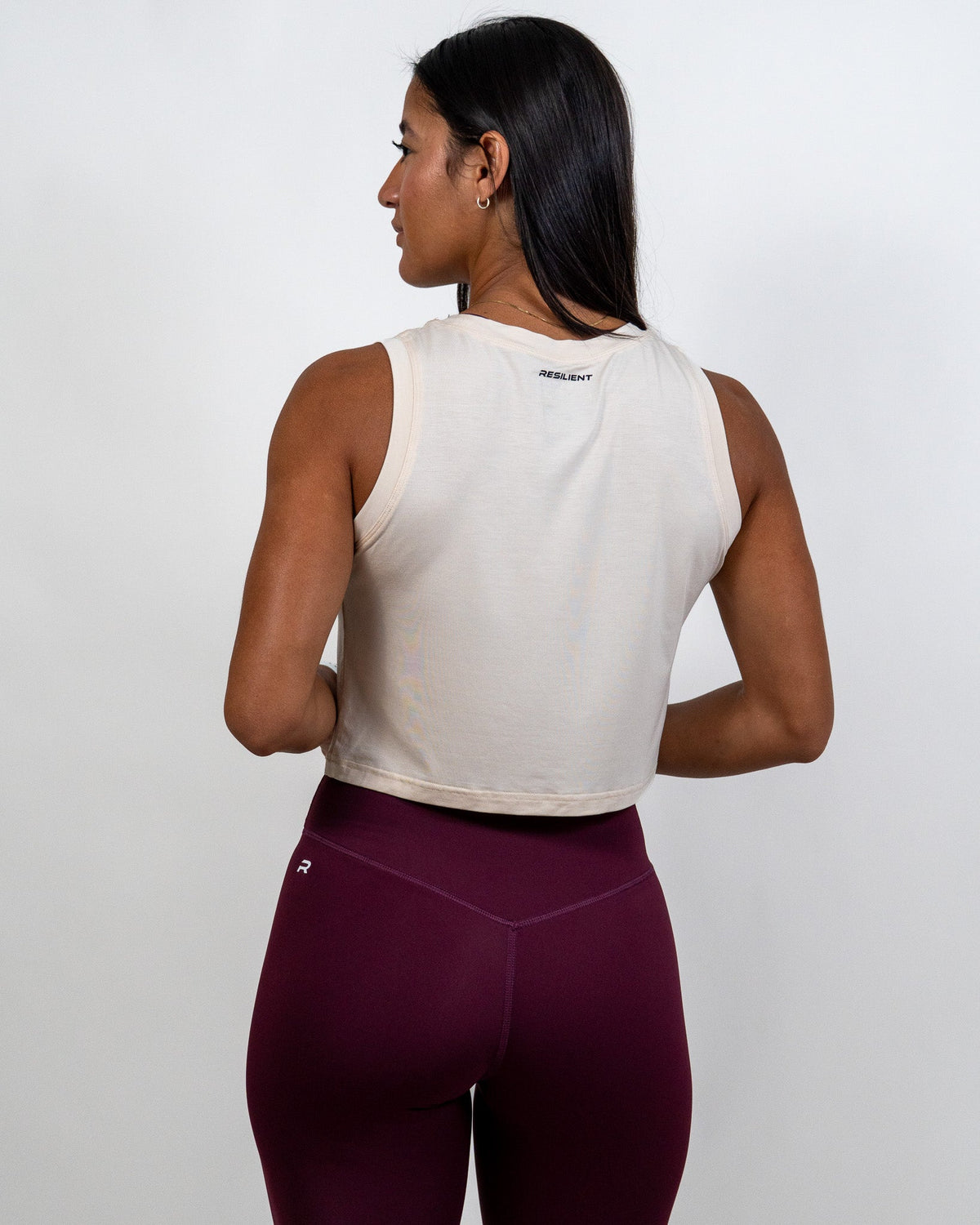 Core Tank Top- Coconut Sand -  - Resilient Active