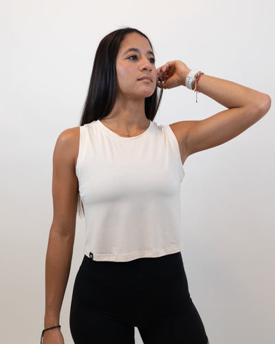 Core Tank Top - Coconut Sand - Resilient Active