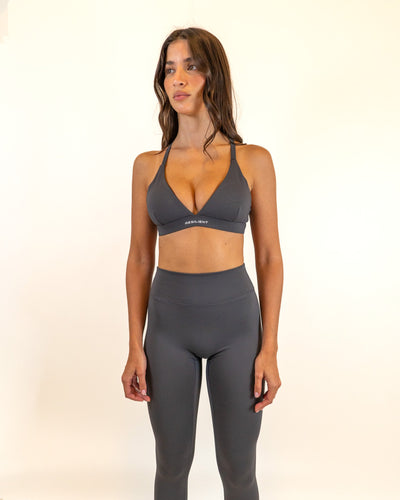 Define Elevate Sport Bra - Dark Gray -  - Resilient Active