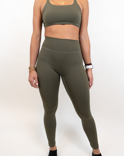 Define Evolve Legging - Deep Olive -  - Resilient Active