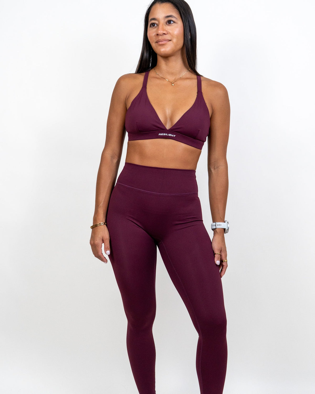 Define Evolve Legging- Wine -  - Resilient Active
