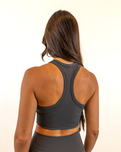 Define Form Tank Top - Dark Gray -  - Resilient Active