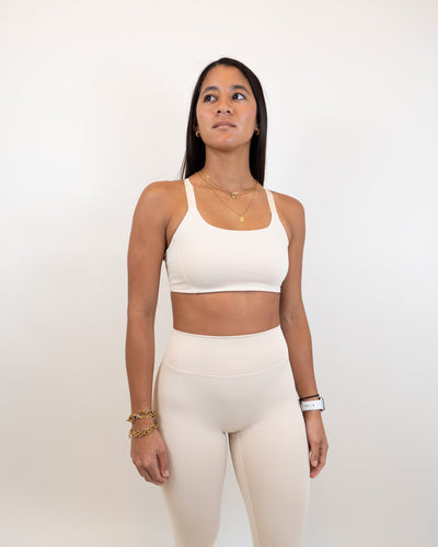 Define Strive Bra - Bone White -  - Resilient Active