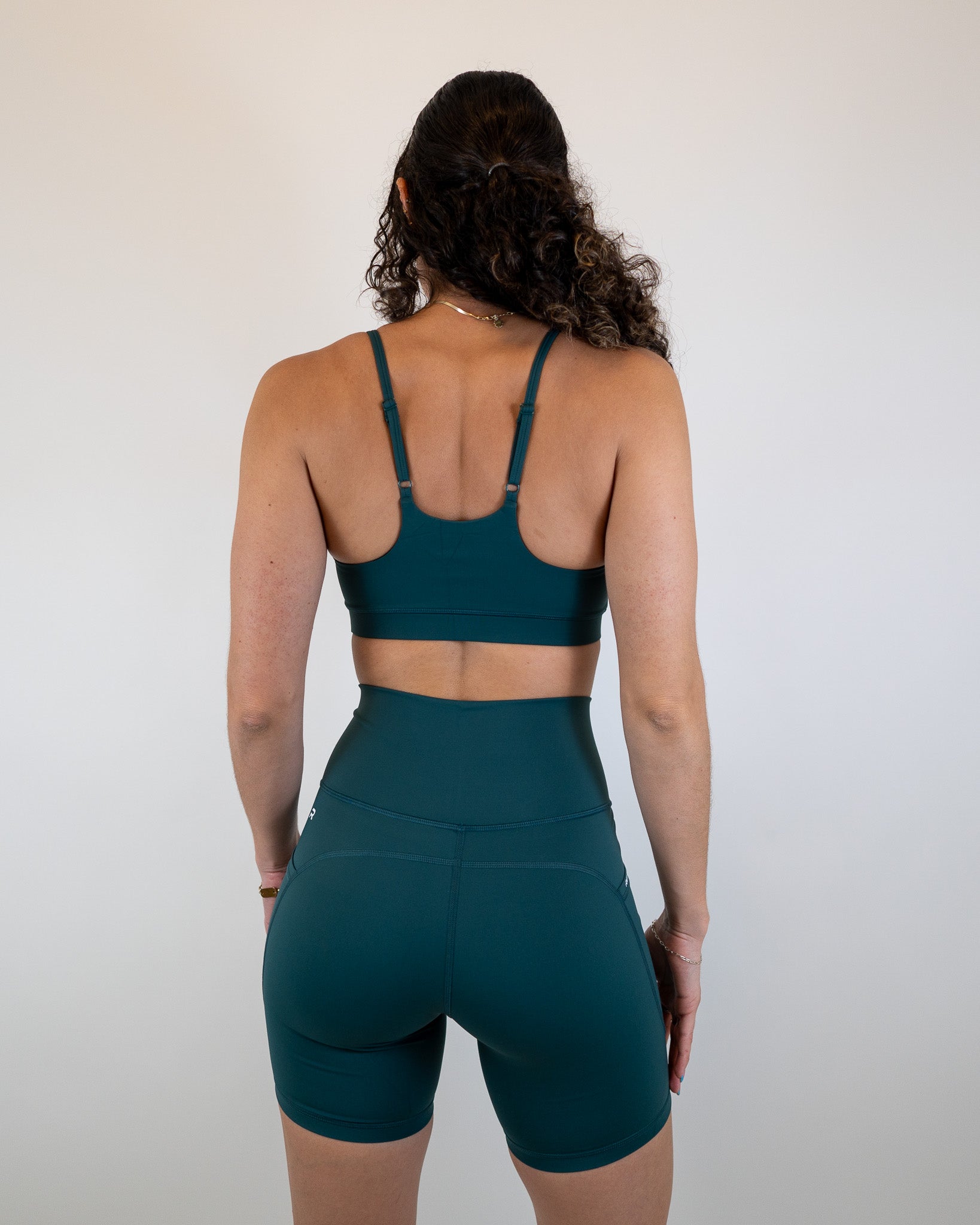 Endure Biker Short with Pockets - Evergreen Tide - Resilient Active