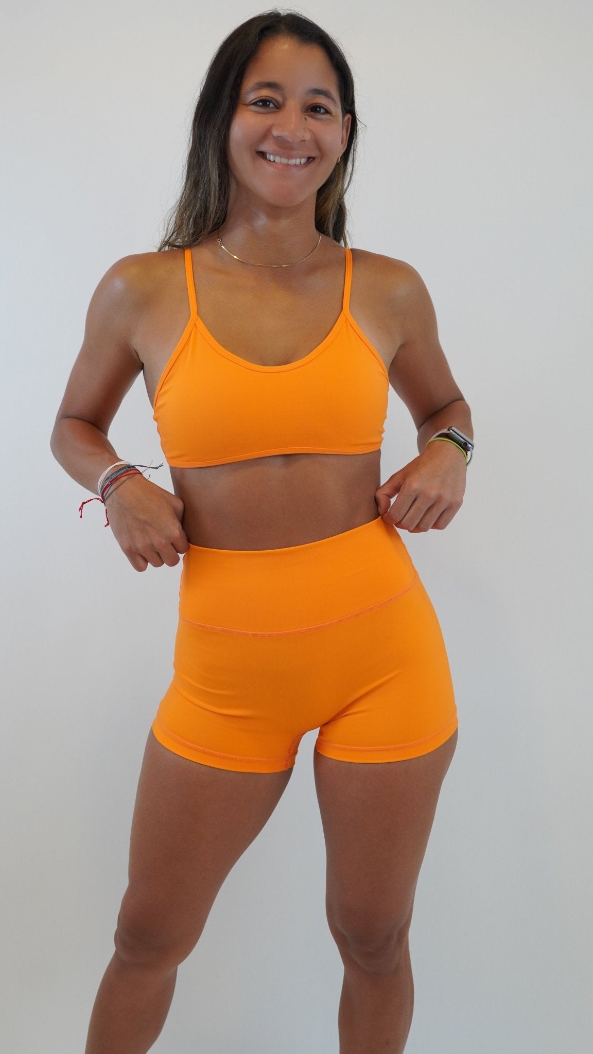 Endure Fit Sport Bra - Bright Orange - Resilient Active