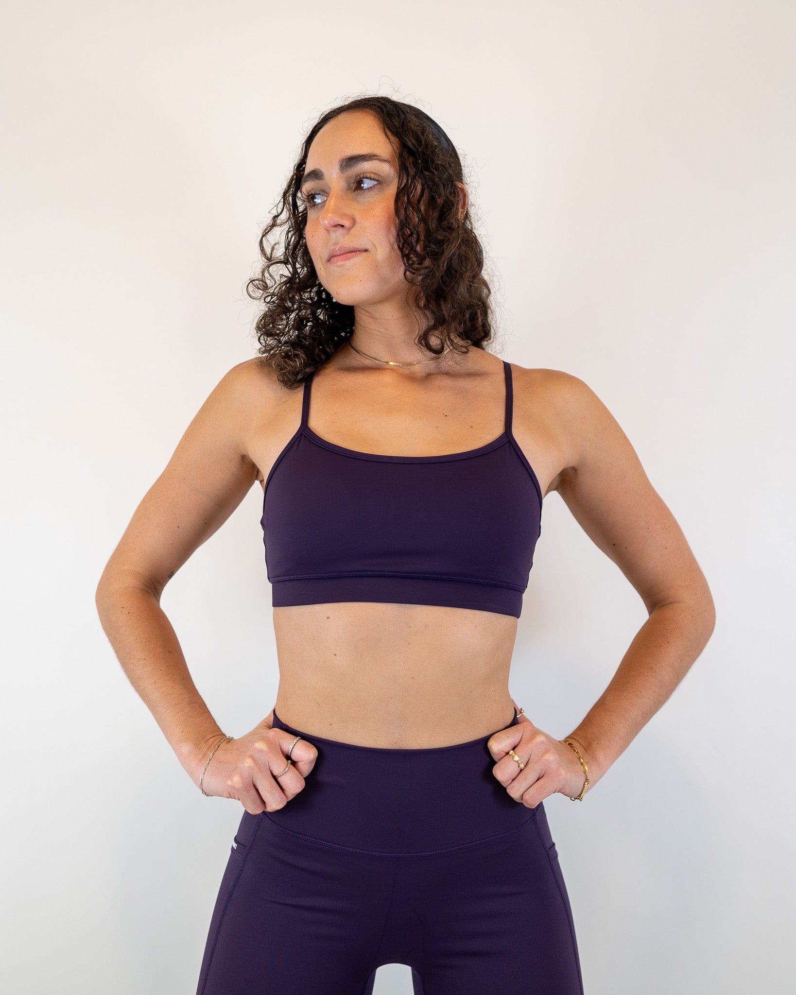 Endure Flex Sport Bra - Deep Plum - Resilient Active