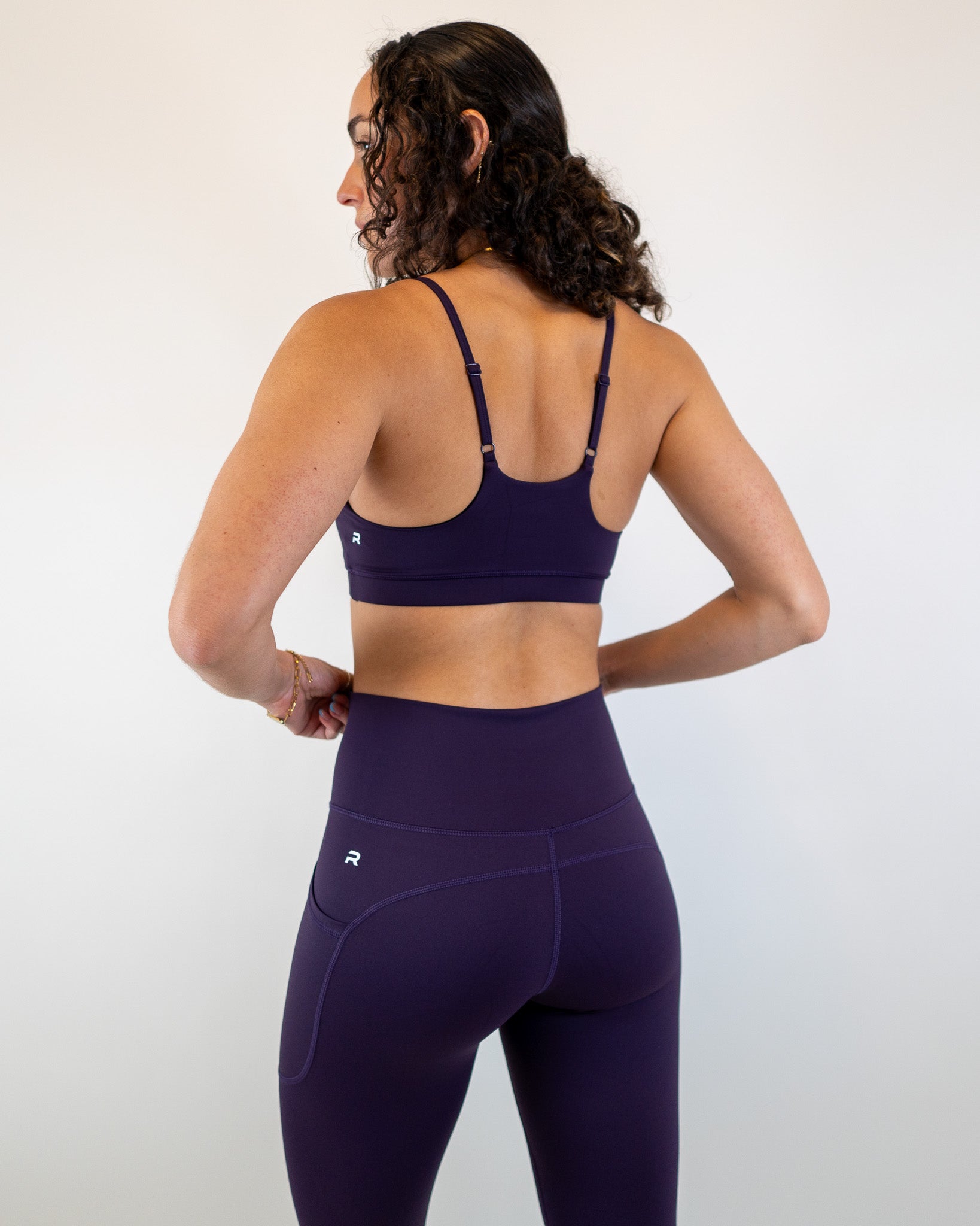Endure Flex Sport Bra - Deep Plum - Resilient Active