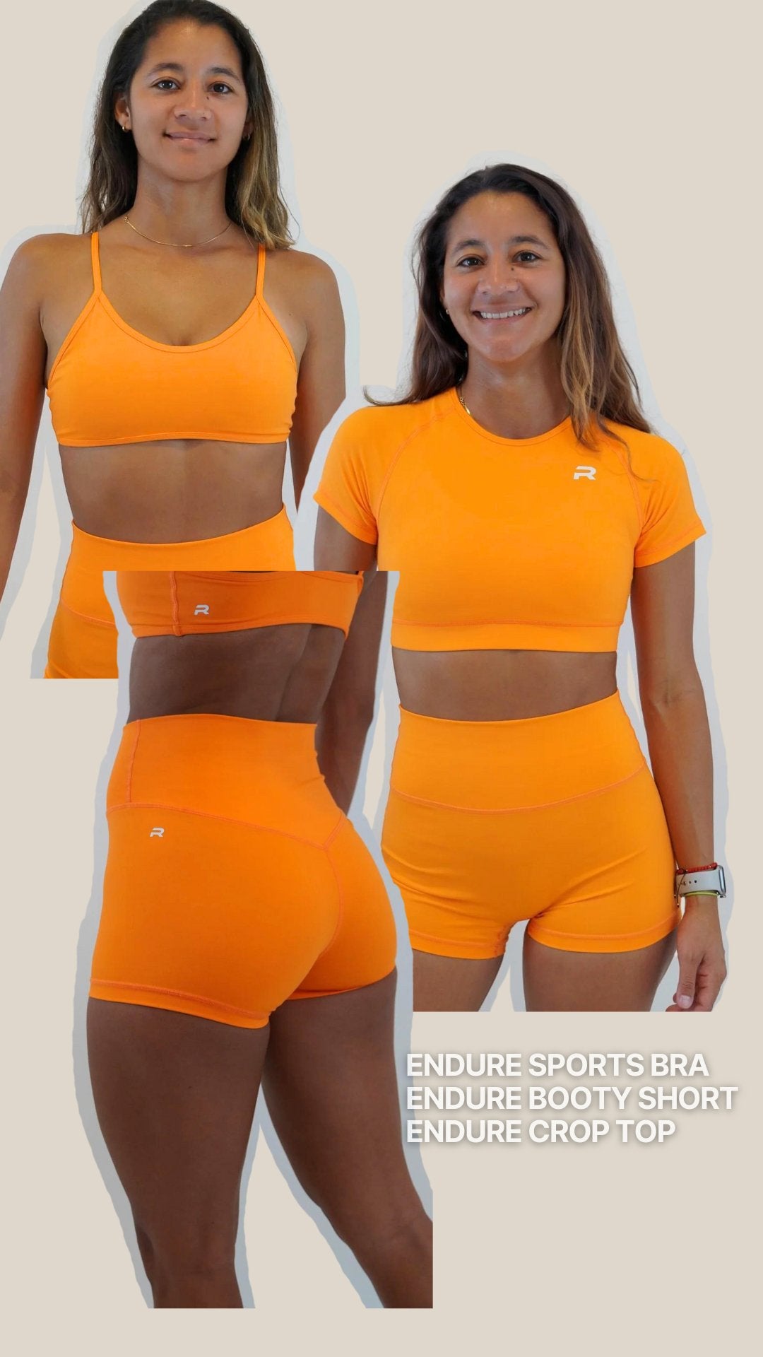 Endure Full Set Orange - Resilient Active