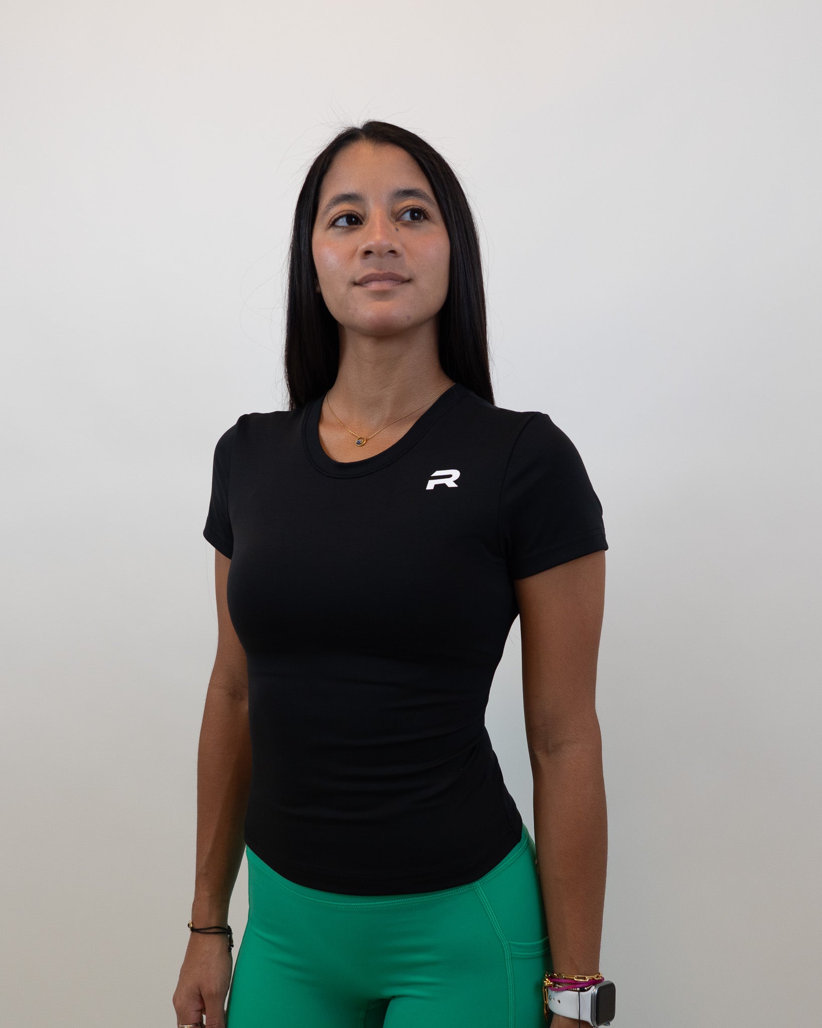Evolve Fitted Tee - Black - Resilient Active