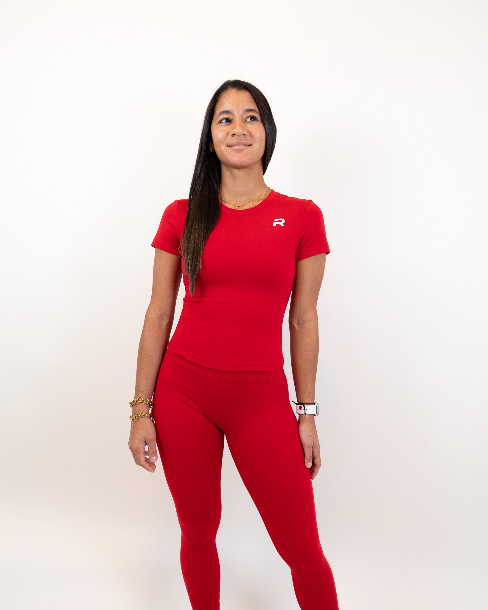 Evolve Fitted Tee - Red -  - Resilient Active