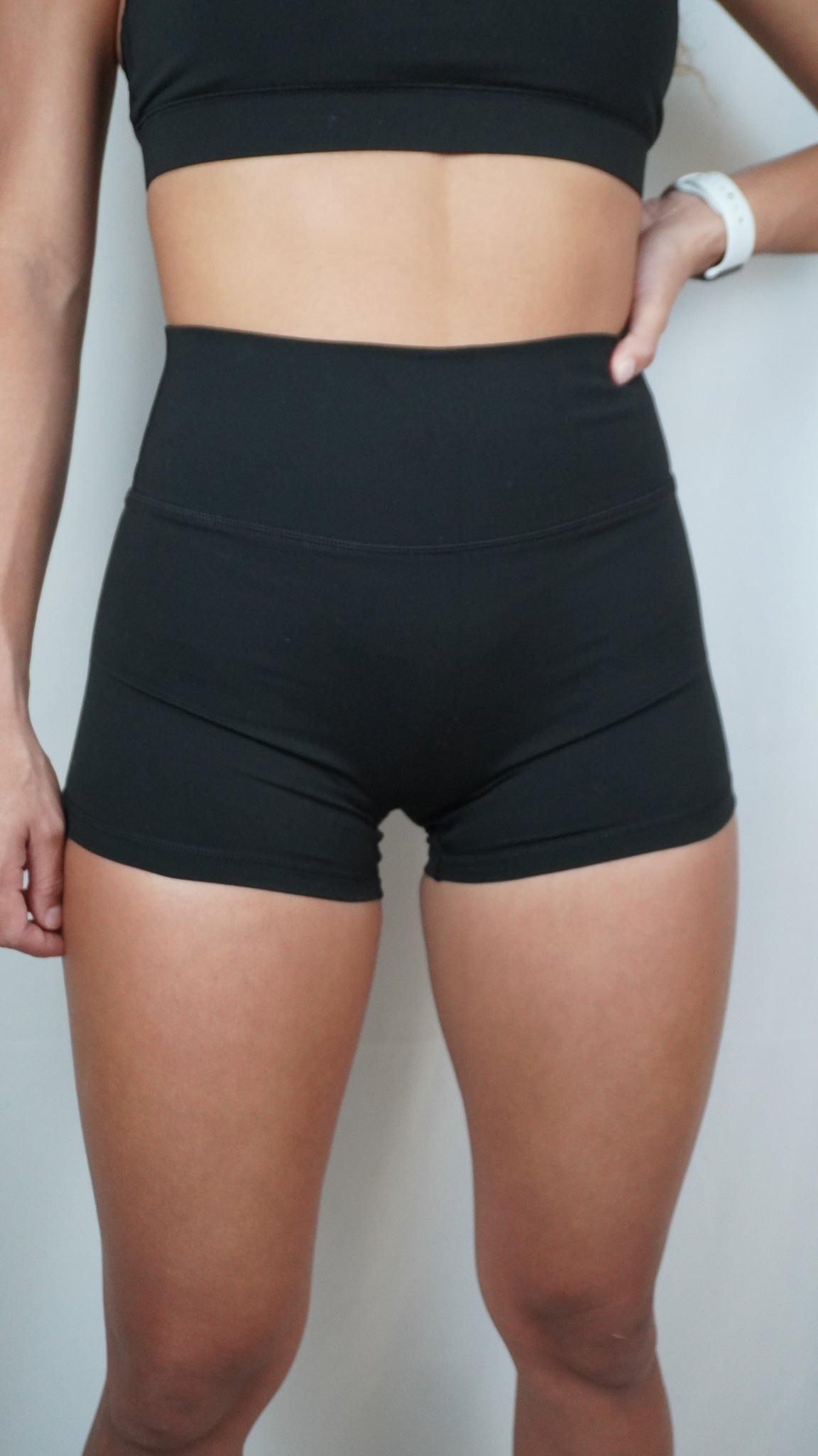 Functional Booty Short - Black - Resilient Active