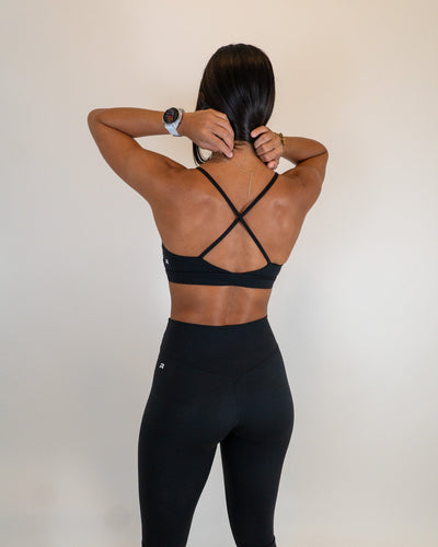 Functional Edge Bra - Black -  - Resilient Active