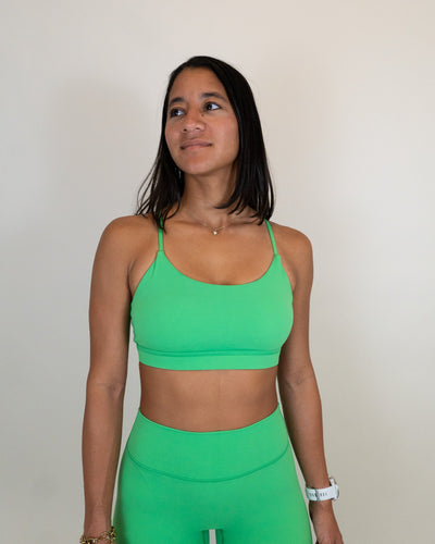 Functional Edge Bra - Electric Green -  - Resilient Active