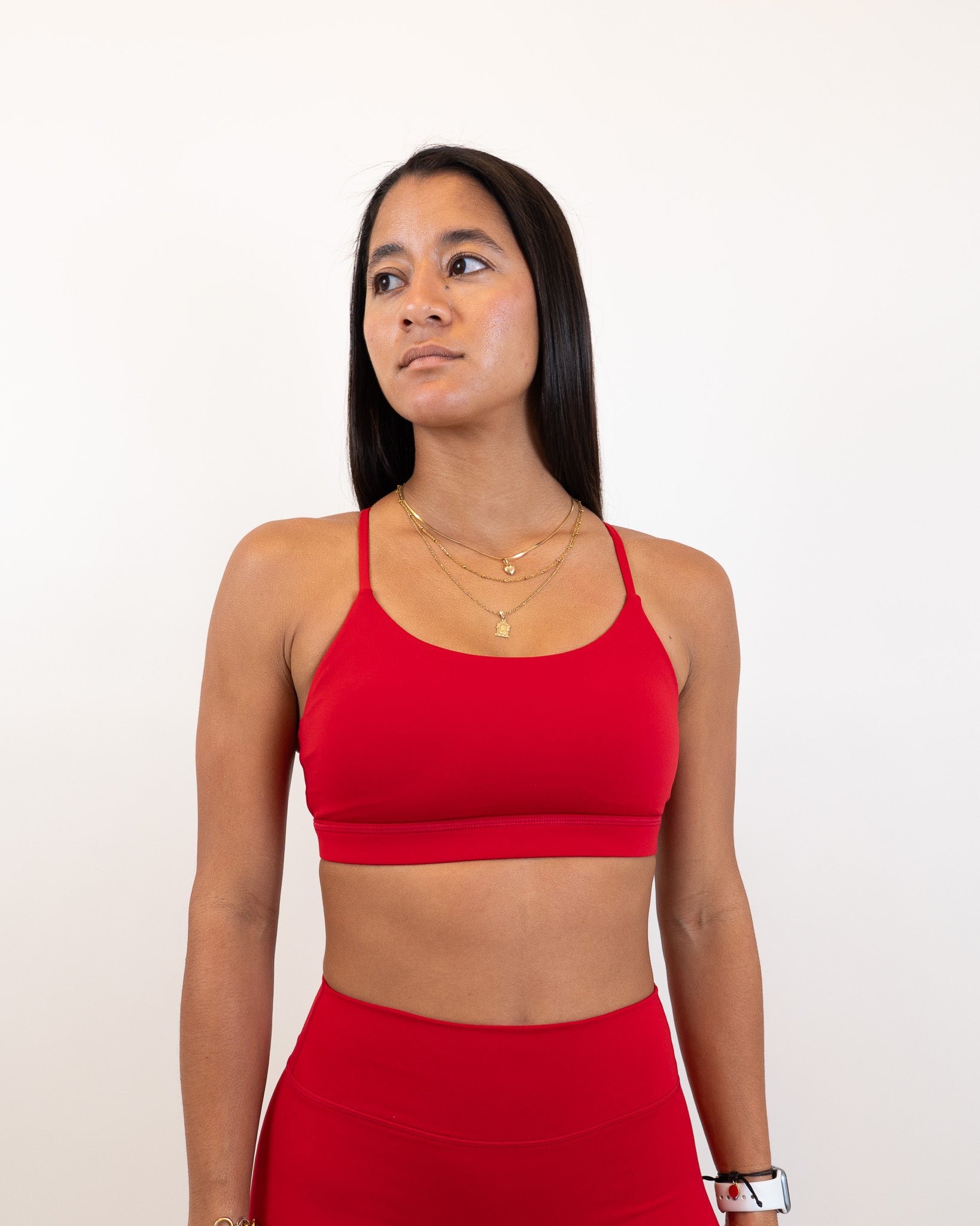 Functional Edge Bra - Ruby Red -  - Resilient Active
