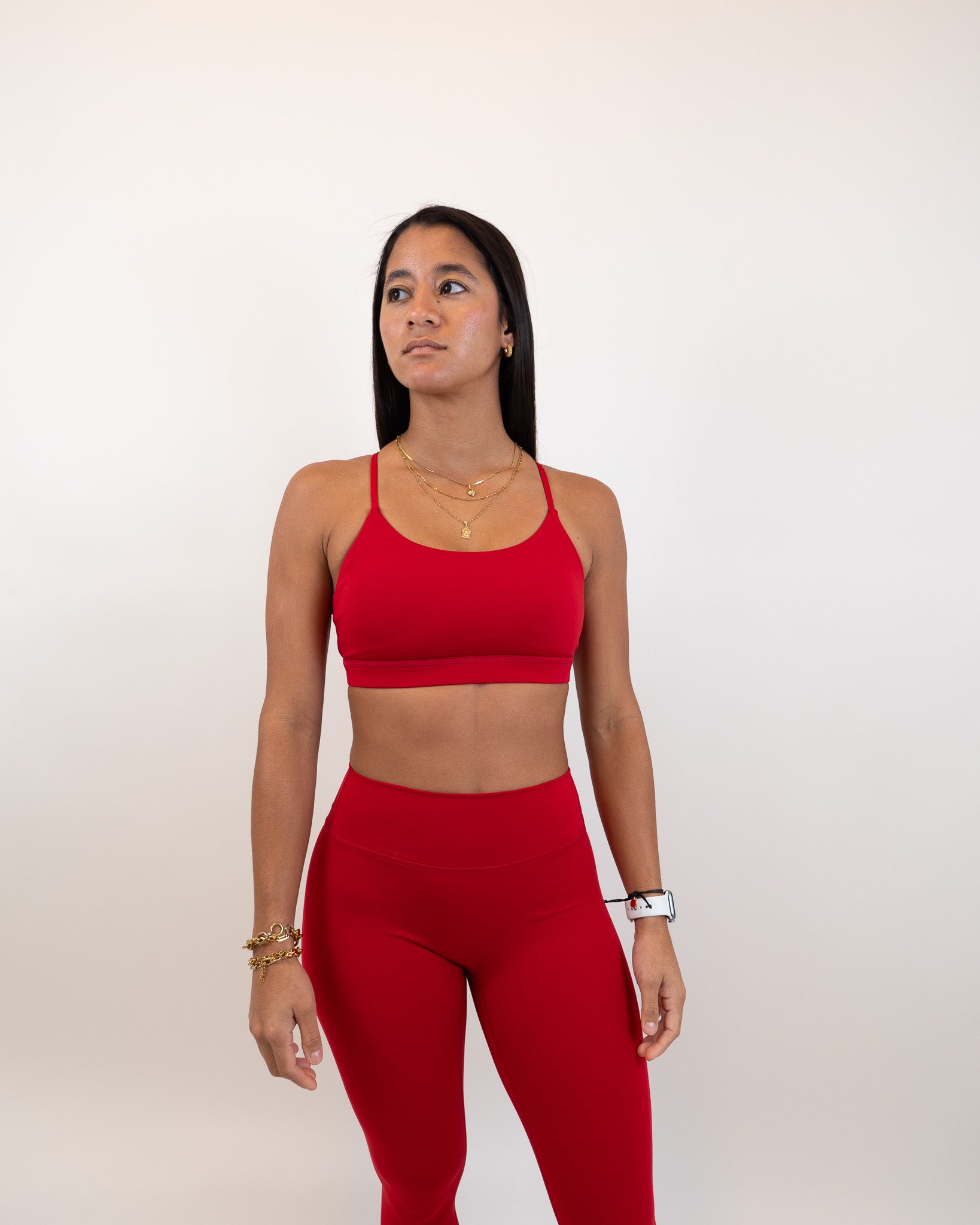 Functional Edge Bra - Ruby Red -  - Resilient Active