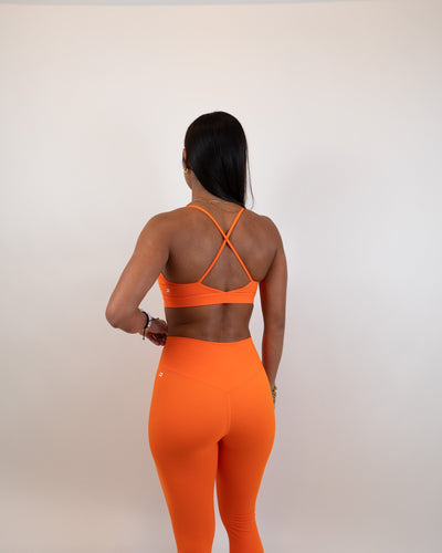 Functional Edge Bra - Sunset Orange -  - Resilient Active