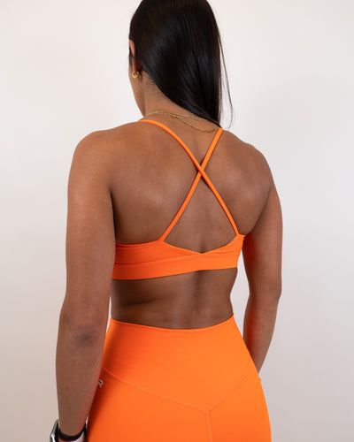 Functional Edge Bra - Sunset Orange -  - Resilient Active