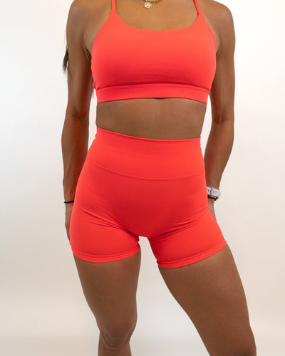 Functional Evolve 4.5" Short- Hot Coral -  - Resilient Active